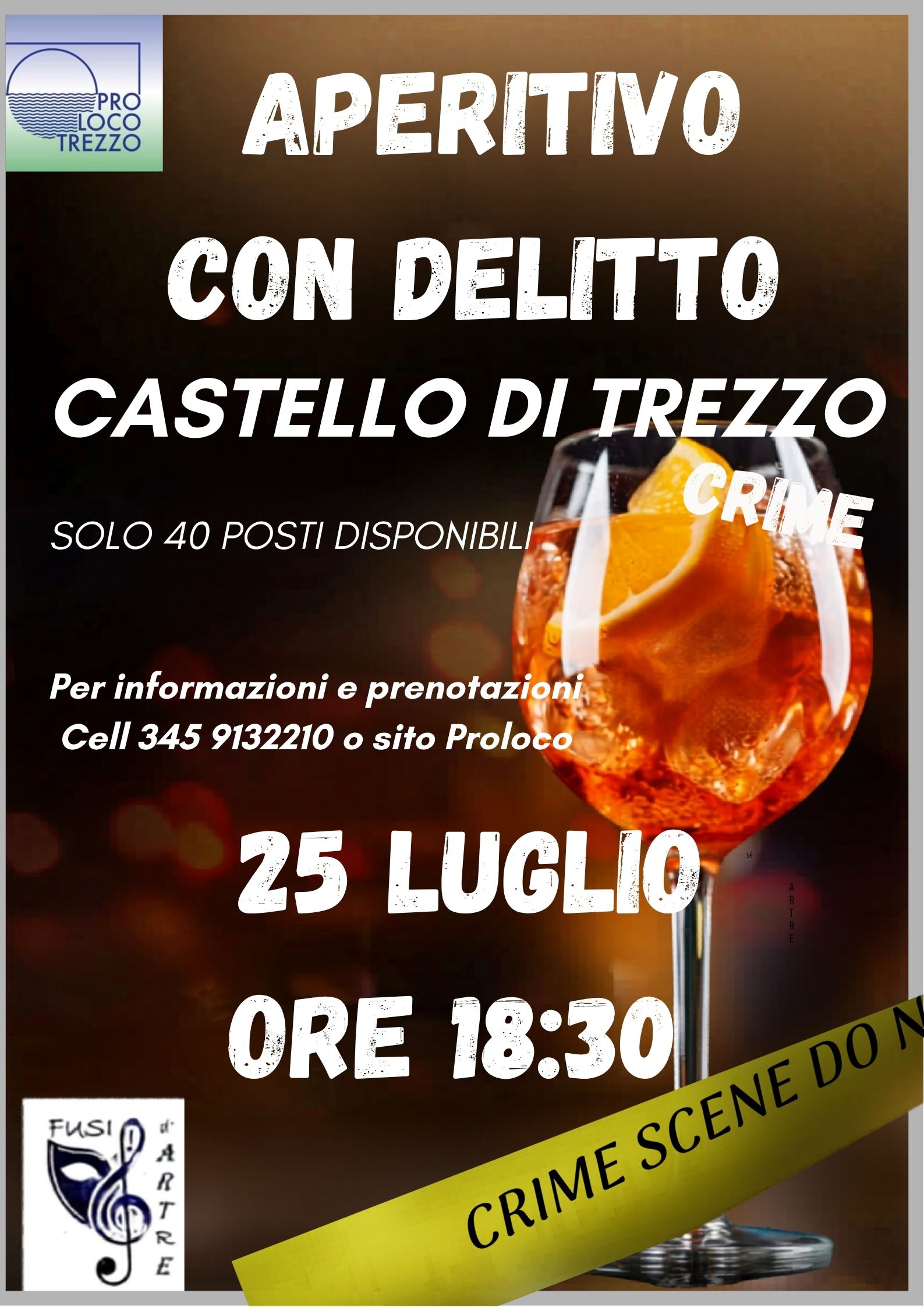 Aperitivo con delitto al Castello di Trezzo