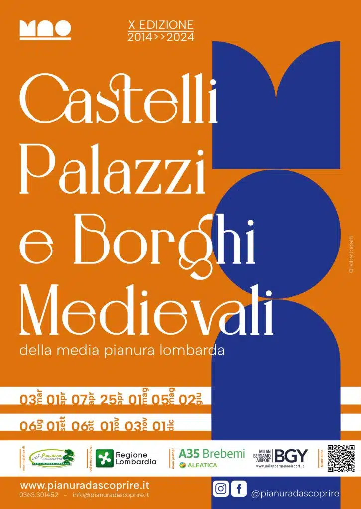 CASTELLI APERTI - aperture congiunte dei Castelli Lombardi nella stagione 2024