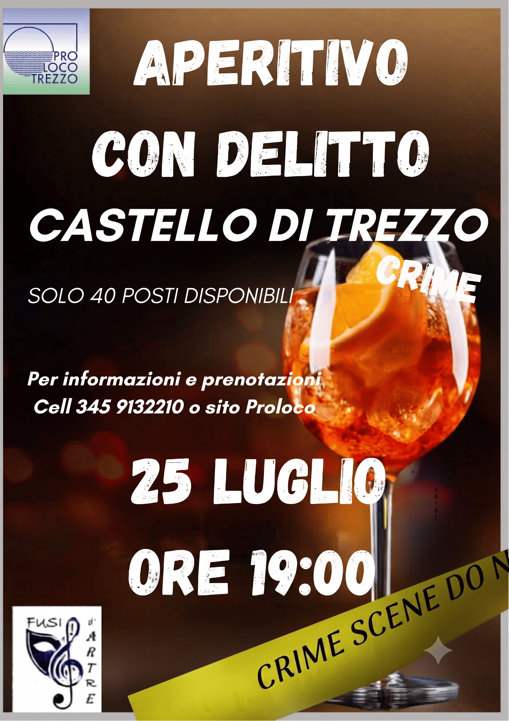 Aperitivo con delitto al Castello di Trezzo