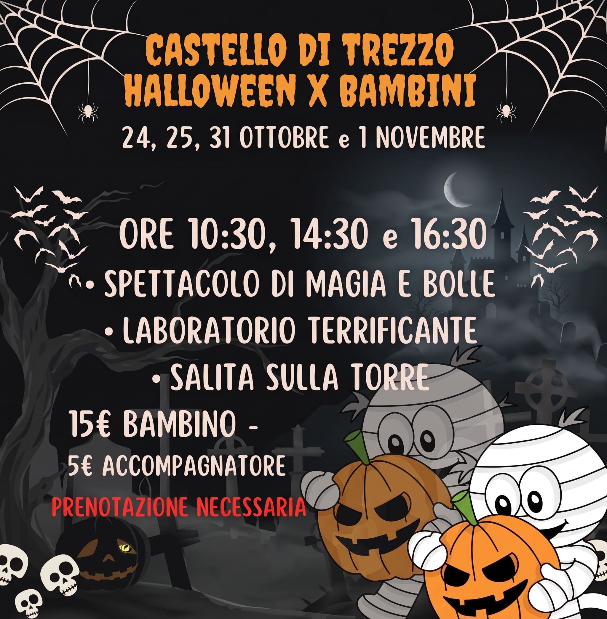 Magic Show - Spettacolo di Magia e Bolle - Halloween per bambini