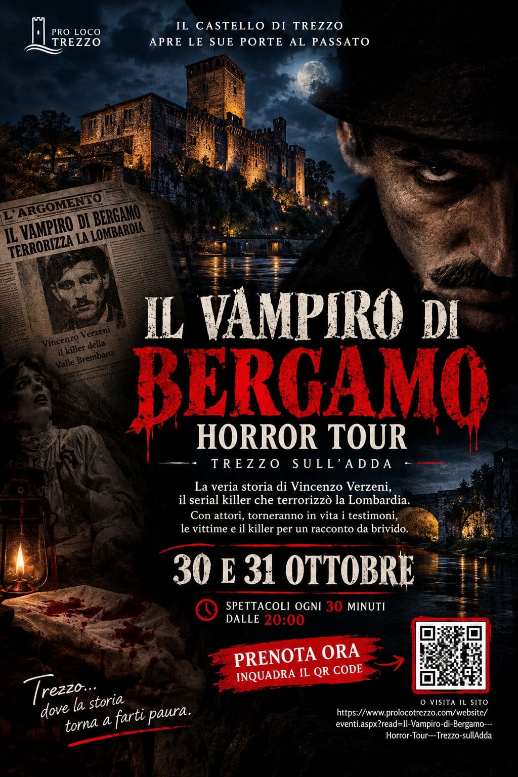 Halloween al Castello - Horror Tour - Trezzo sull'Adda - 